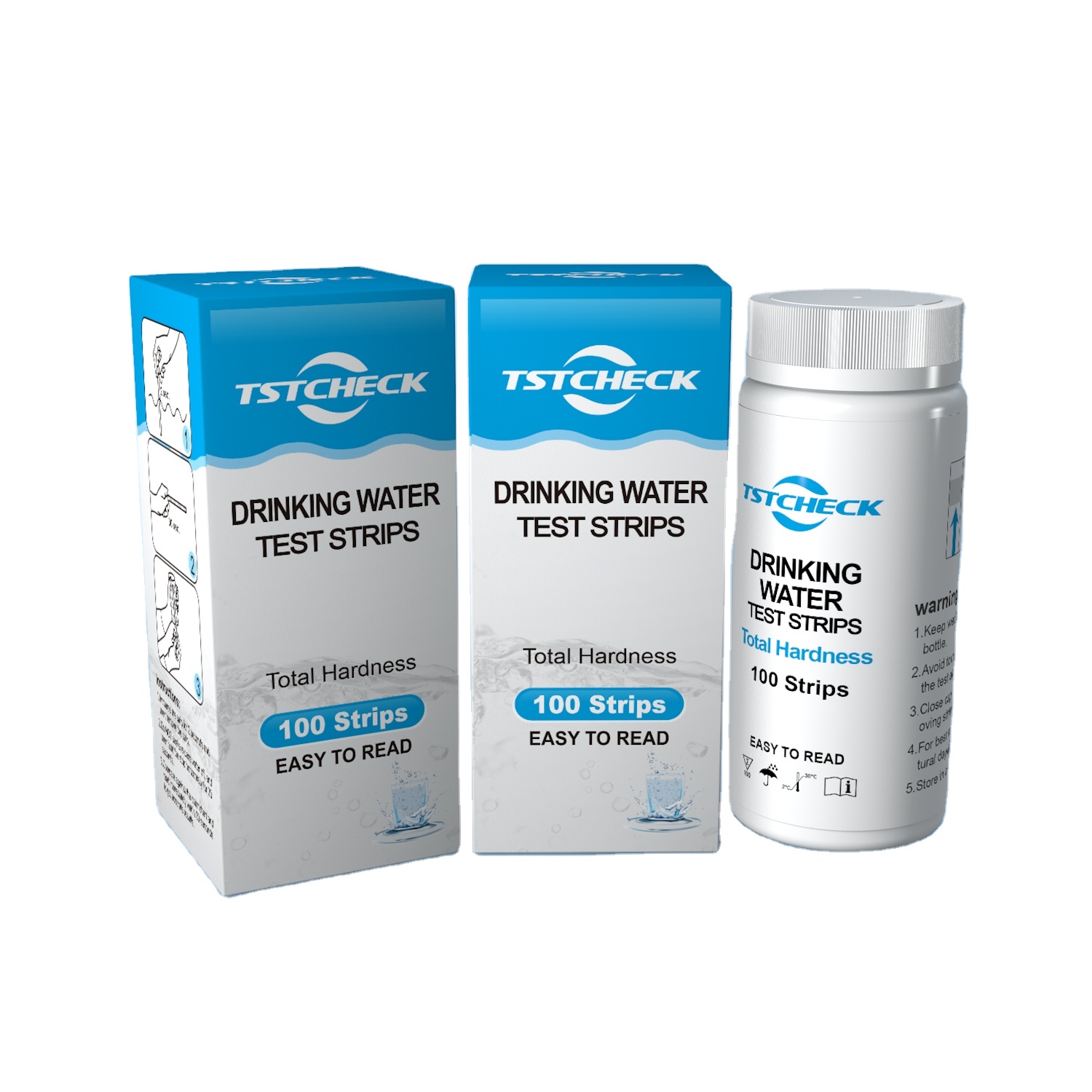 Тестер твердости GH, тестер твердости воды 0-425/ 0-1000/ 0-300 ppm, тест-полоски