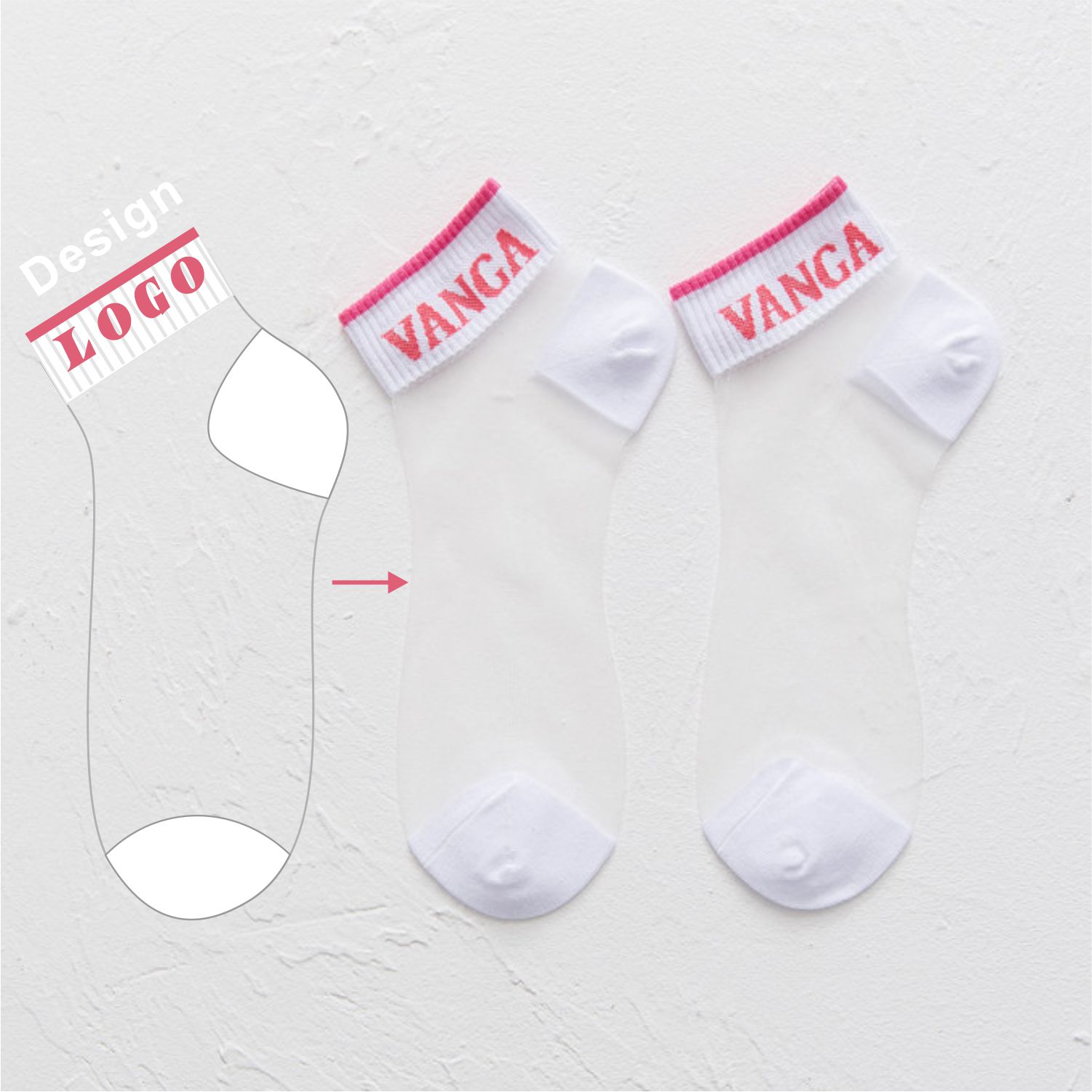 Custom logo pattern Thin Funky ladies Glass Crystal Silk Socks Summer Transparent Women Girls Mesh Socks Knit Sheer stockings