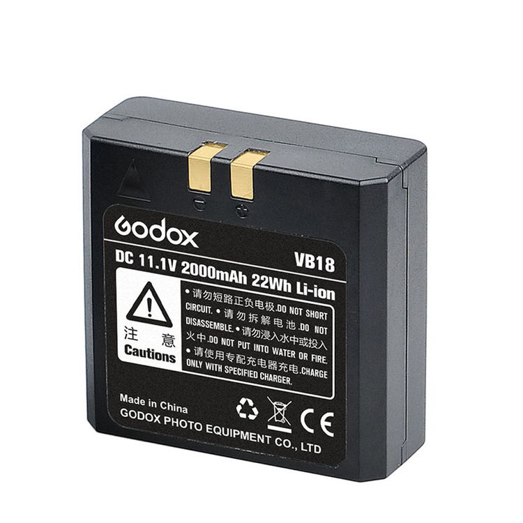 Godox VB18 DC 11,1 V 2000 мА/ч, 22Wh литий-ионная аккумуляторная батарея для Ving V850II V860II-C V860II-N V860II-S V860II-F Вспышка Speedlite