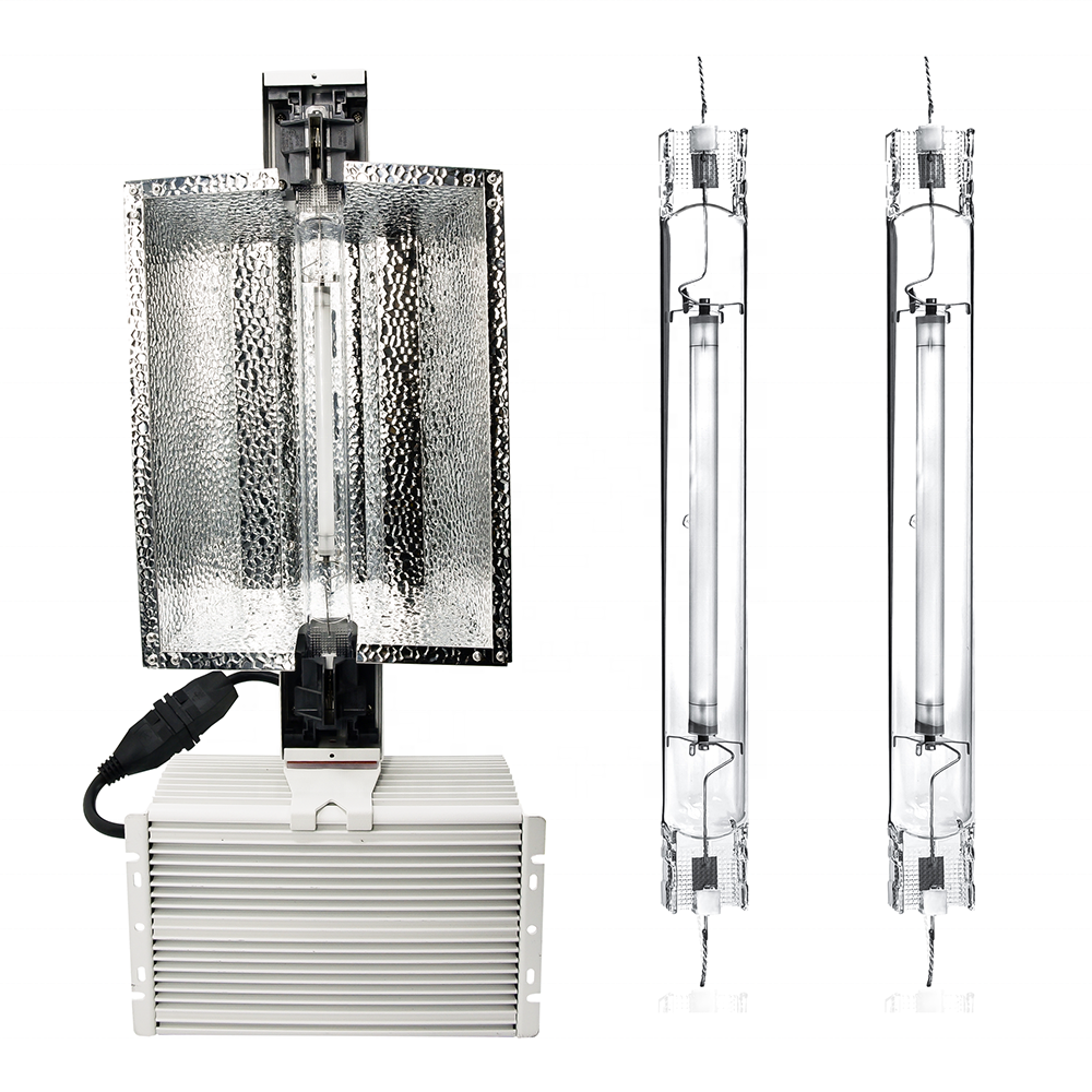 Double ended hps 1000w light for indoor garden equiment greenhouse 1000w de fixture 1000W grow light