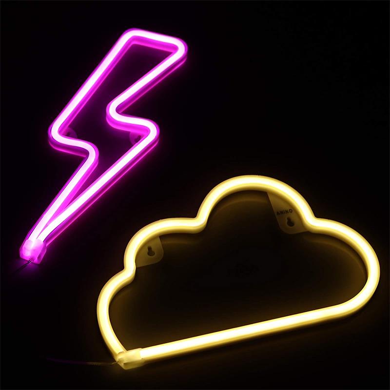 Advertising Led Neon Sign Bat N Ball Neon Sign Small Neon Lights Custom Top Quality