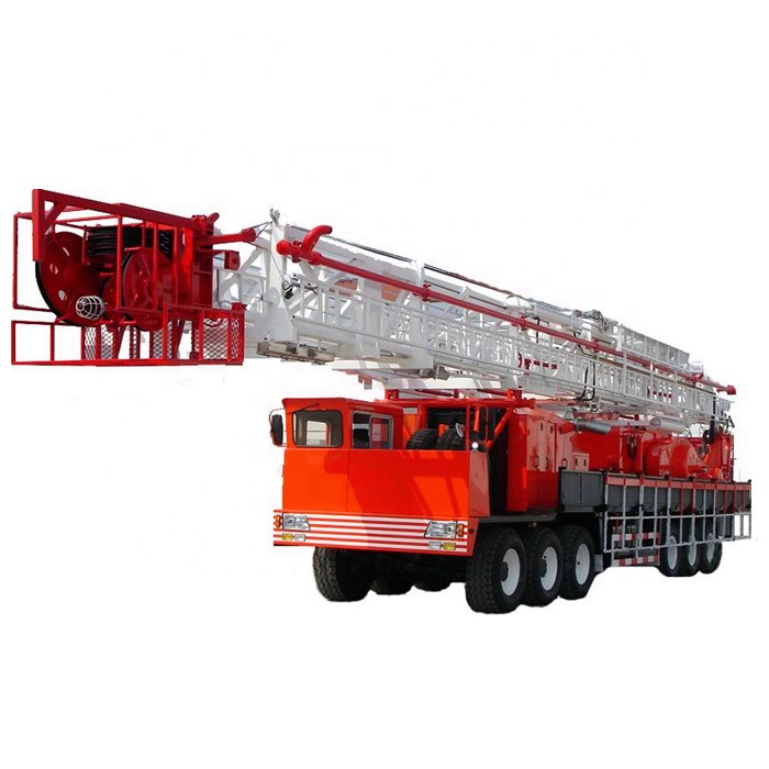 1000HP Грузовик установленный ZJ40 буровая установка workover rig