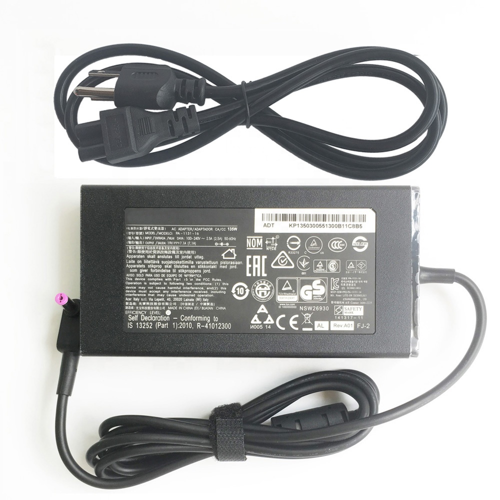 Зарядное устройство для ноутбука 19V 7.1A ADP-135KB T 135W адаптер переменного тока питания для ноутбука Acer Aspire V деталь нитро-двигателя Himoto Redcat VN7-592,VN7-592G,VN7-792,VN7-792G,V5-591,V5-591G