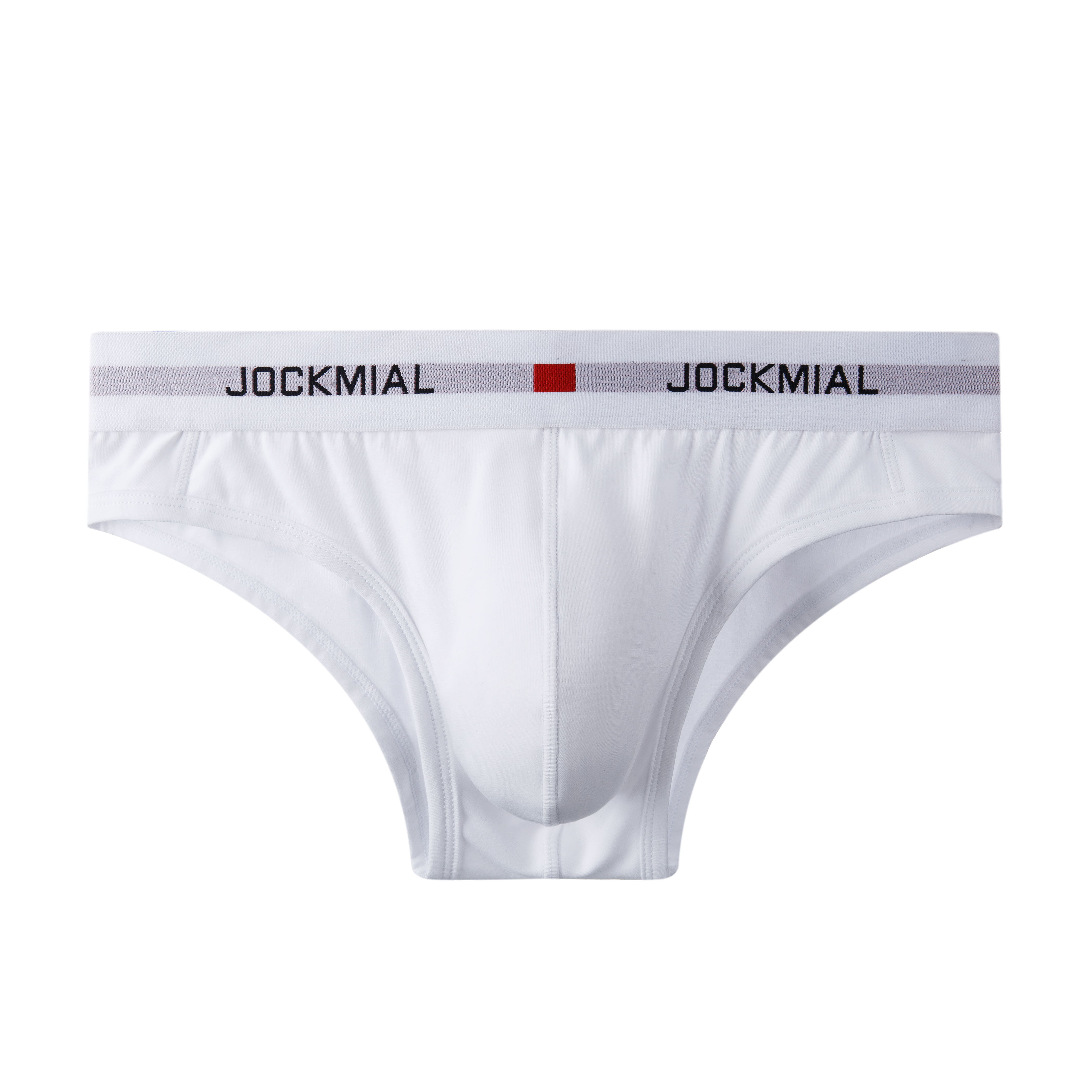 Трусы-боксеры JOCKMAIL мужские, пикантное нижнее белье, белые модные трусы из австралийского хлопка, однотонные