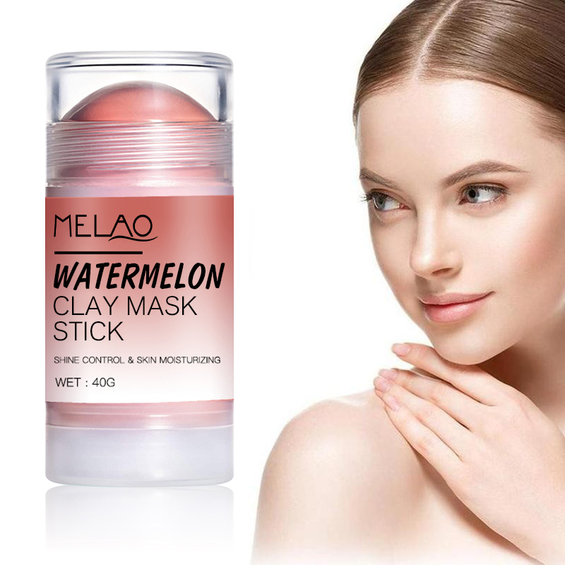 Custom Watermelon Purifying Clay Mask Stick Moisturize Refine Brighten Skin