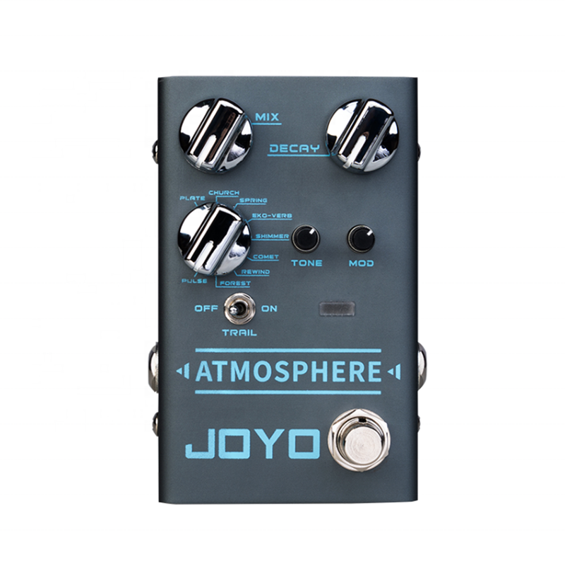 JOYO R-14 атмосфер-реверберации для езды на велосипеде, которые поддерживают несколько режимов эффект реверберации для езды на велосипеде с 9 эффектов тон