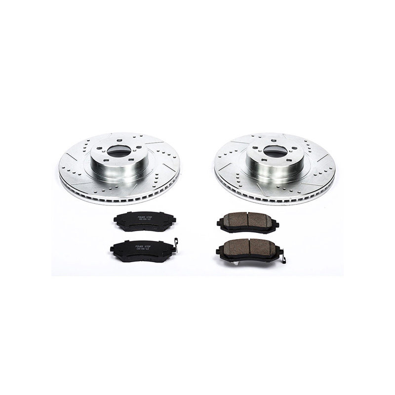U.S.top Номинальная 26300FE040 D929 POWERSTOP Передняя тормозная колодка и Дисковая тормозная система в сборе K3038 для subaru