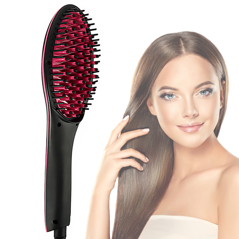 Расческа Ufree Heat Comb LCD лучшего качества, выпрямитель и фен для волос, одна электрическая щетка для выпрямления волос