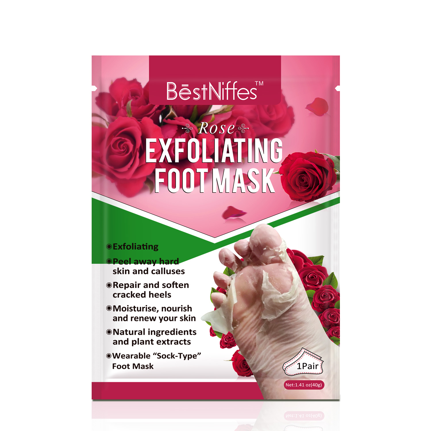 BestNiffes, Новое поступление, Высококачественная маска для ног exfoli