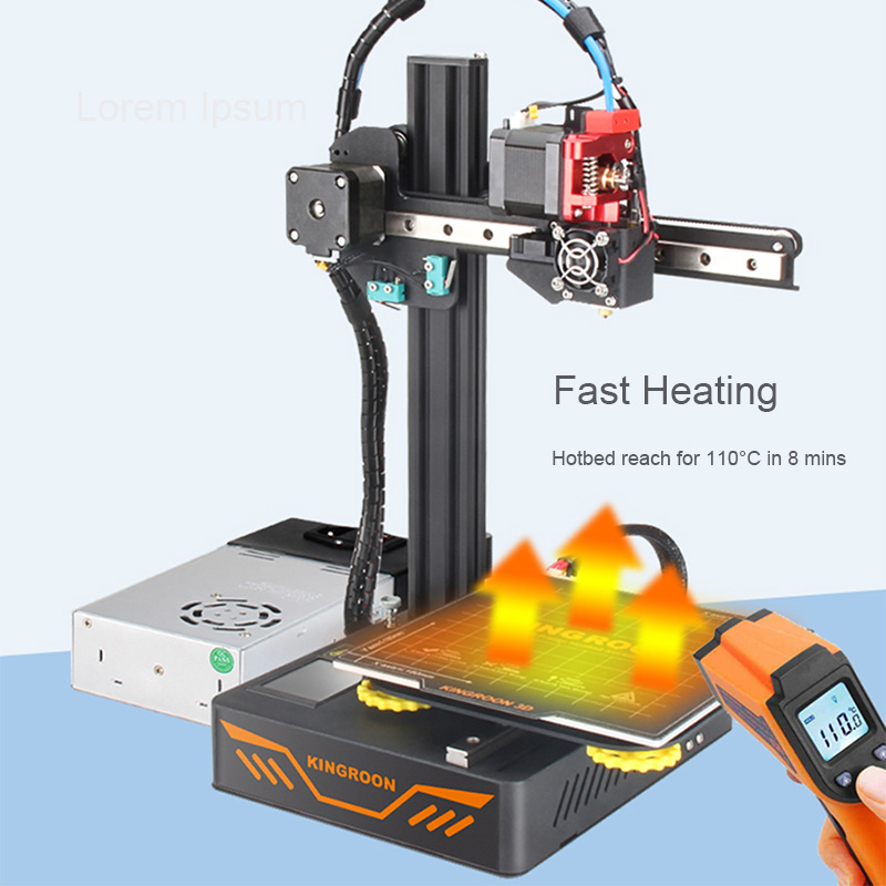 Высокое качество FDM мини сверхмощный авто уровень цифровой DIY 3d принтер