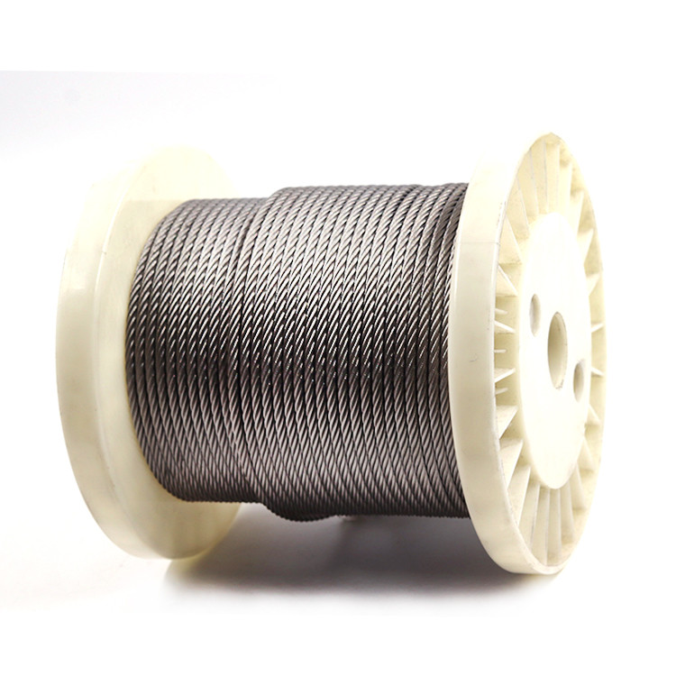 good price ss304 16mm 7x19 12mm stainless steel cable hangingwire wire steel rope used