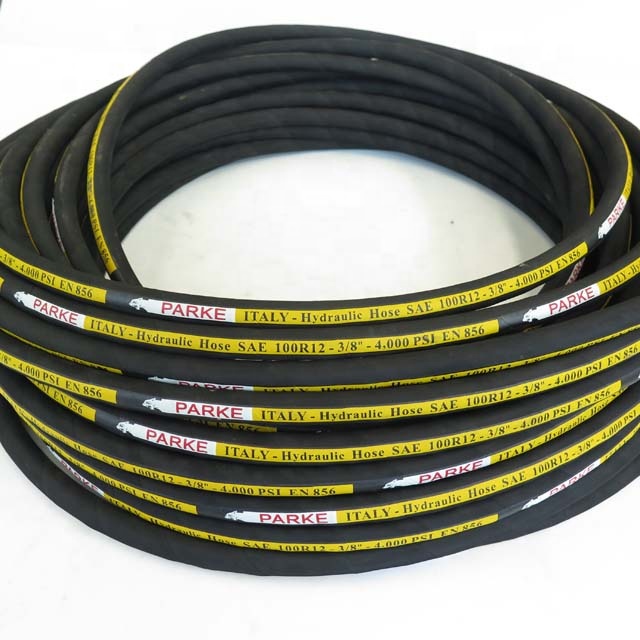 Yatai SAE100 R12 R13 DIN EN856 4SP 4SH высокого давления резиновый гидравлический шланг 5/8 дюймов Gummislang