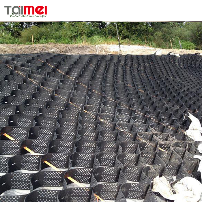 Текстурированная HDPE геоцелл наземное армирование сотовая система для стабилизации земли