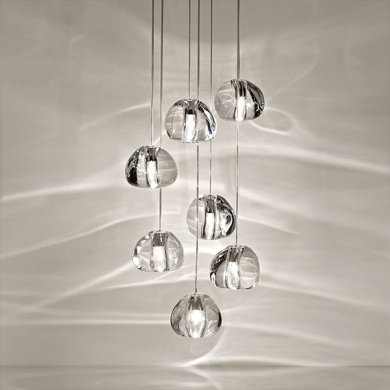 Simple и Modern Crystal Ball Chandelier, Luxurious Decorative Lighting в Stairwell