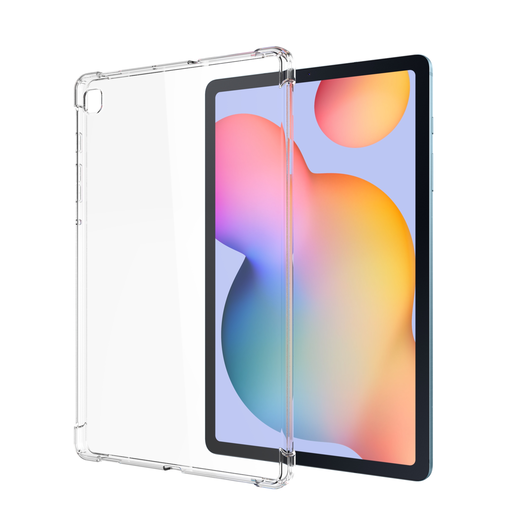 Чехол для планшета Samsung Galaxy Tab S6 Lite 2020 силиконовый мягкий ТПУ чехол подушки безопасности Прозрачная защитная сумка для SM-P610/P615