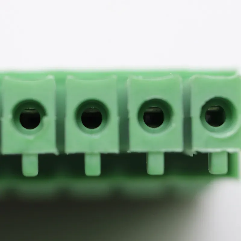 3.5mm Pitch Screwless Female Plastic Enclosure With Terminal Block Connector