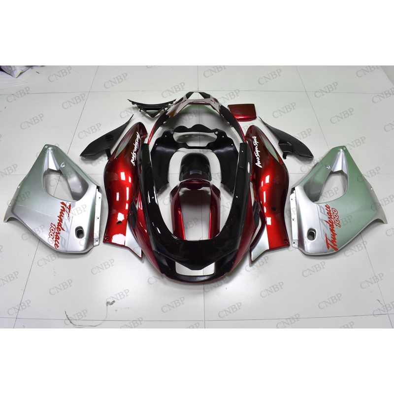 YZF 1000R 96 97 комплекты обтекателей YZF 1000R 02 03 Обтекатели Thunderace 1997 - 2007 Пластиковые обтекатели Красного серебра