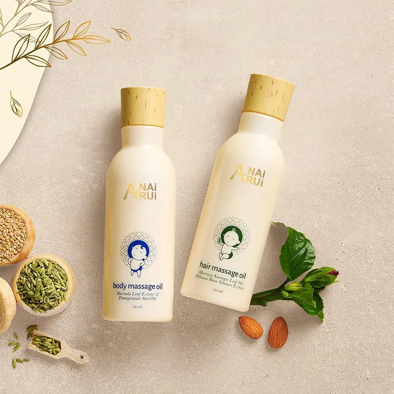 OEM Healthy Baby Hair Growth And Scalp Conditioning With Vitamin Rich Almond Oil Baby Hair Massage Oil