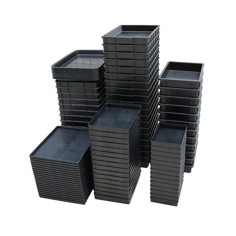 ESD small tray series antistatic plastic tray conductive electric cyclic storage of electronic components
