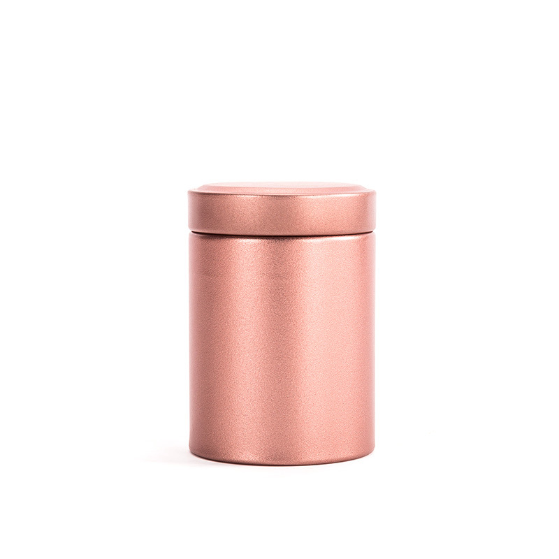 Top Quality Tea Bag Box New Design Round Empty Packaging Coffe Chinese Tin Tea Gift Box Tea Box Metal