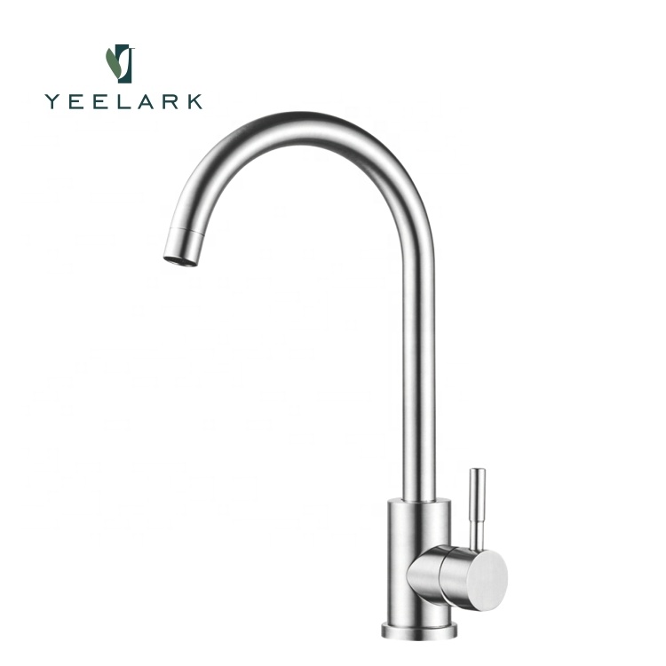 360 degree rotatable swivel kitchen faucet stainless steel hot cold water kitchen mixer taps