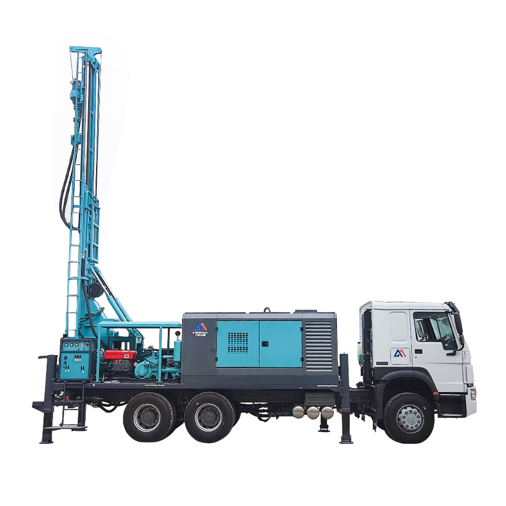 Professional Manufacturer Industry Reverse Circulation Drilling Machine Truck-mounted Water Well Drilling Rig