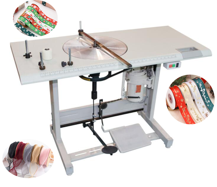 Safety Belt Gift Wrapping Yarn Webbing Tape Rolling Machine of Elastic Cord Ribbon Narrow Fabric Silk Ribbon Winding Machinery