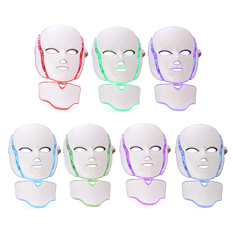 Светодиодная маска OEM PDT Photon Skin Beauty Therapy 7 видов цветов Rejuven Magic LED Light светодиодная маска для ухода за кожей лица