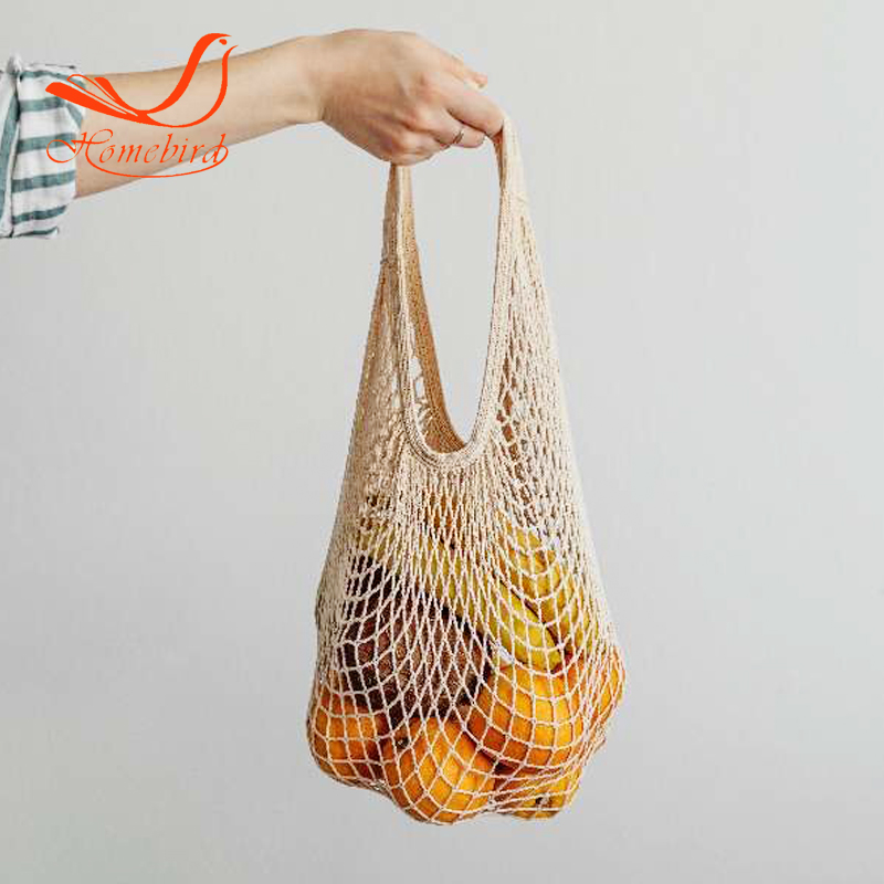 Hot sale grocery shopping cotton produce mesh bag