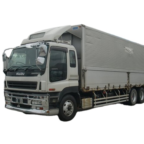 Продажа б/у 14 тонн открывающаяся коробка кузова Ван ISUZU GIGA крыло грузовика