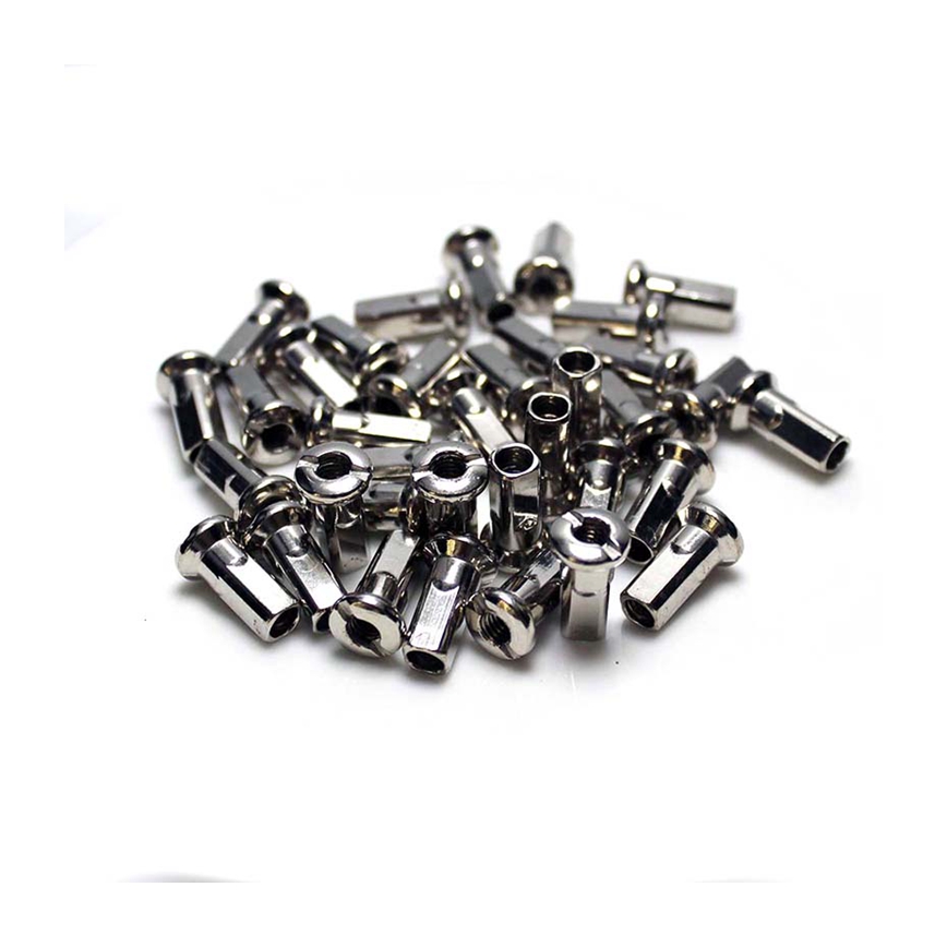 Size Range 12mm-16mm Stainless Steel Mtb Piercing Rings Spokes Nipple with lock