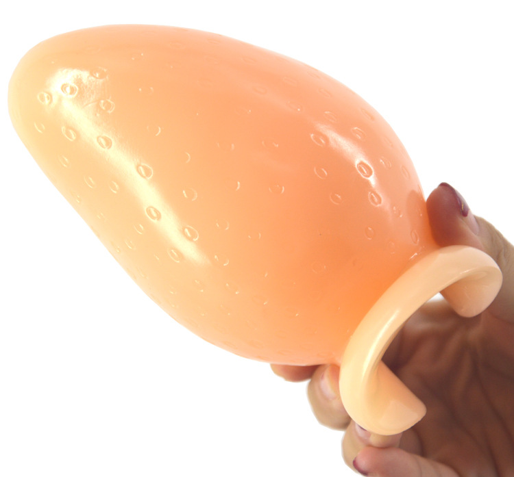 Strawberry Butt Plug Huge Sex Toys For Women Big Anal Plug Butt Stimulator Adult Sex Products For Female Masturbation
