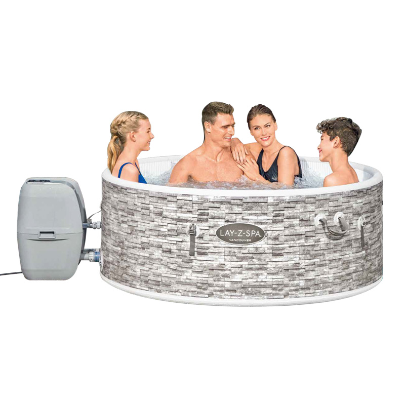 Горячая Распродажа BESTWAY LAY Z SPA AIRJET PLUS надувной массажный светодиодный Ванкувер горячая ванна Модель 3-5 человек