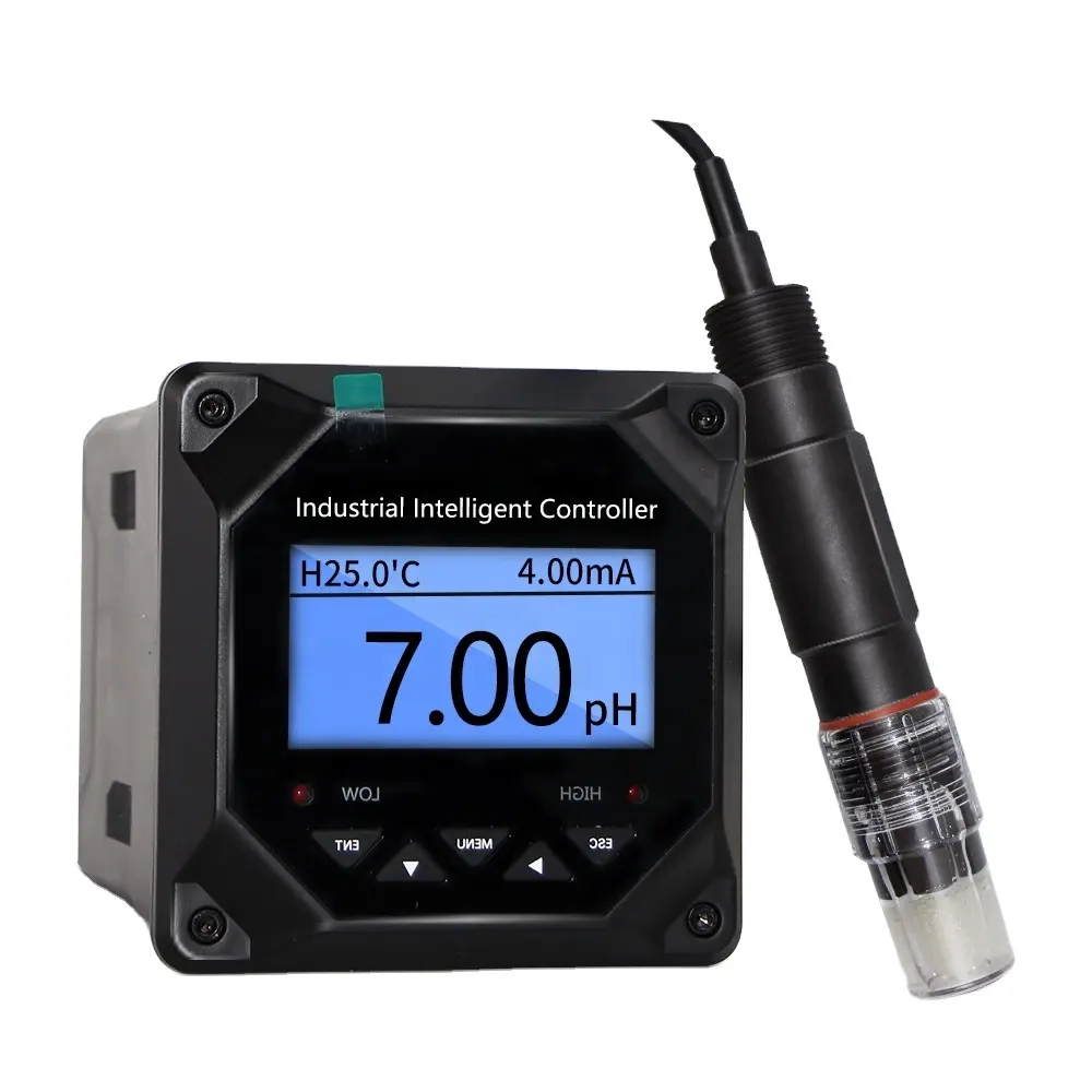 Industrial water quality testing ph controller orp ph meter for waste water treatment