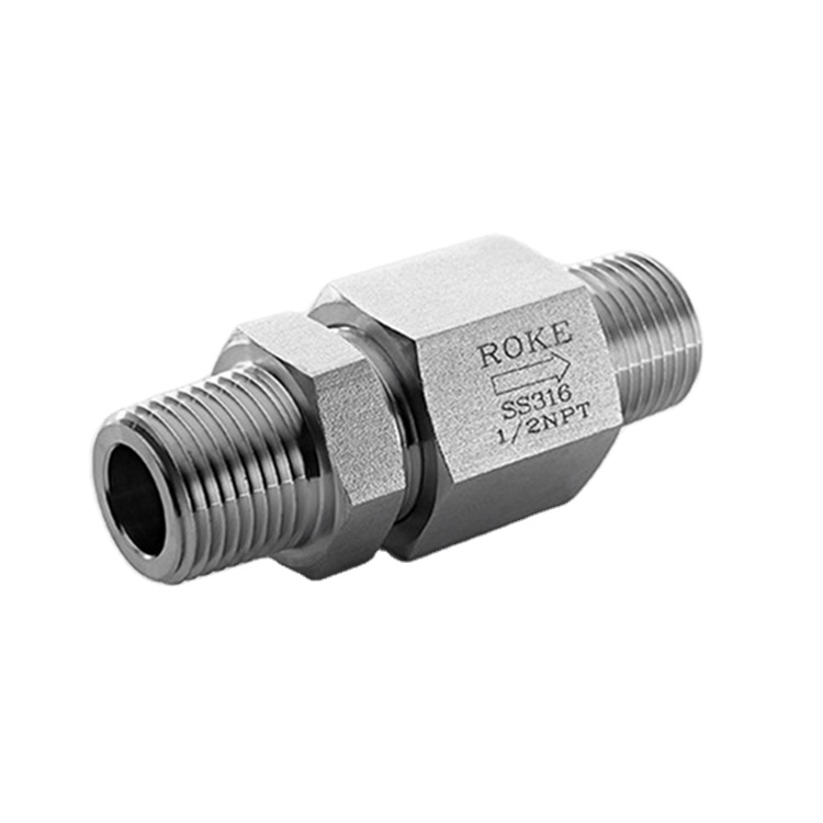 1/2 NPT SS316 наружная резьба обратный клапан