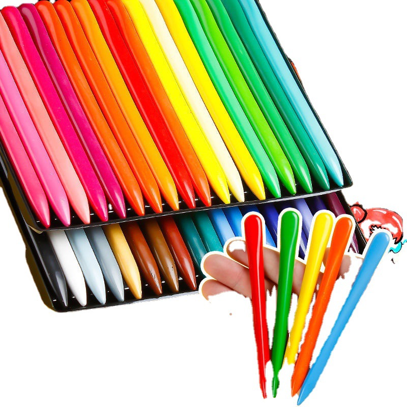 Manufacturer Supplies Crayons Oil Pastel 6/12/18/36 Colors Art Soft Pastel Wax Crayon Oil Pastel For Student Crayon