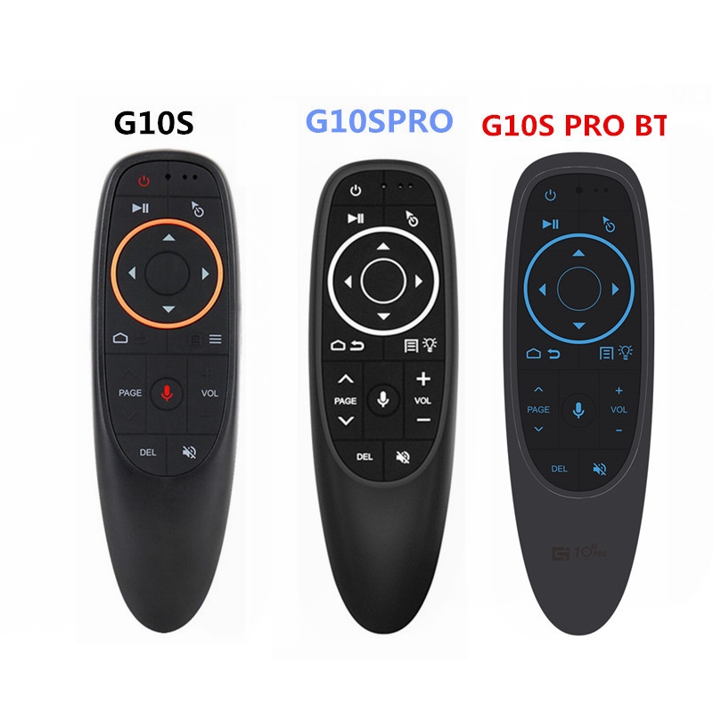 G10S Pro BT воздушная мышь с голосовым управлением с гироскопиком, игровой 2,4 ГГц, беспроводной умный пульт дистанционного управления для X96 H96 MAX Android TV Box
