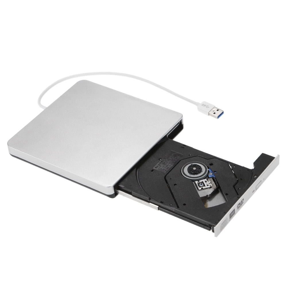 USB 3,0 портативный ультра тонкий внешний CD-RW DVD-RW компакт-диск с dvd-плеером записывающее устройство перезаписывающее устройство Для iMac MacBook/MacBook Air/Pr