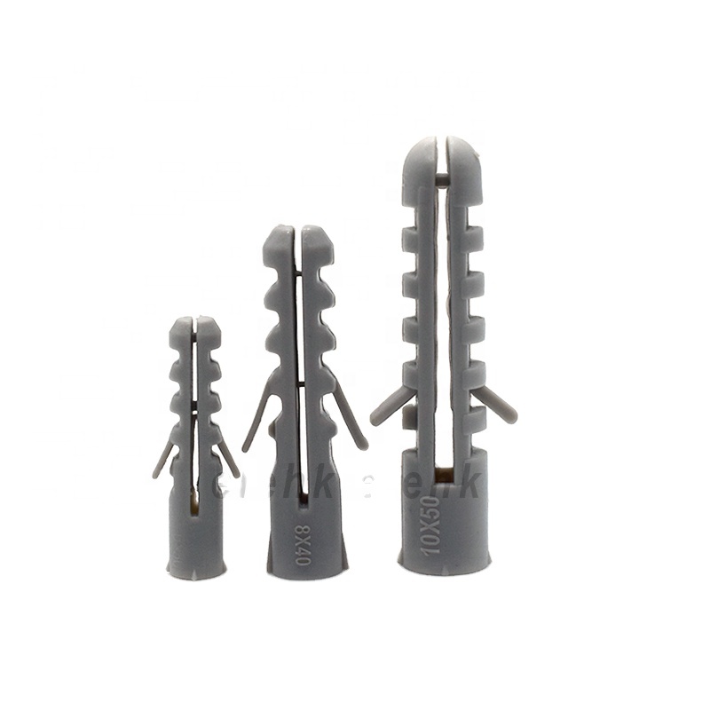elehk plastic anchor nylon expansion plastic anchor plugs good quality plastic anchor 6x30mm 1000pcs