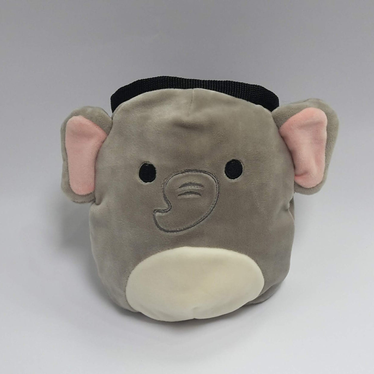 Factory Custom Cute Animal Elephant Plush Toy Chalk Bag Kids Rock Climbing Fluffy Bouldering Chalk Bag Bolsa de Tiza