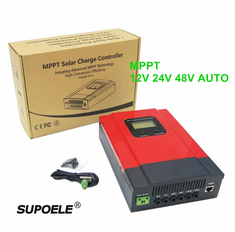 Esmart3 серии MPPT Контроллер заряда для фотоэлектрических систем 60A 12V 24V 48V Авто зондирования