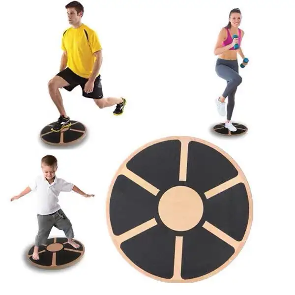 Xingsheng Wooden Balance Board Non-slip Exercise Board Waist Twisting Sport Disc