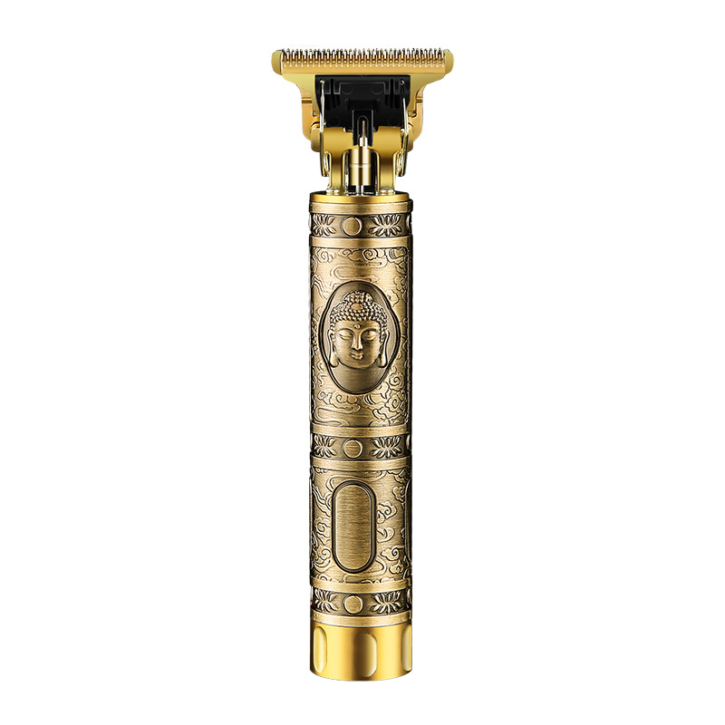Rechargeable Buddha Head Hair Clipper Trimmer Men Barber Cordless Shaver Beard Trimmer Professional Hair Cutting Machine