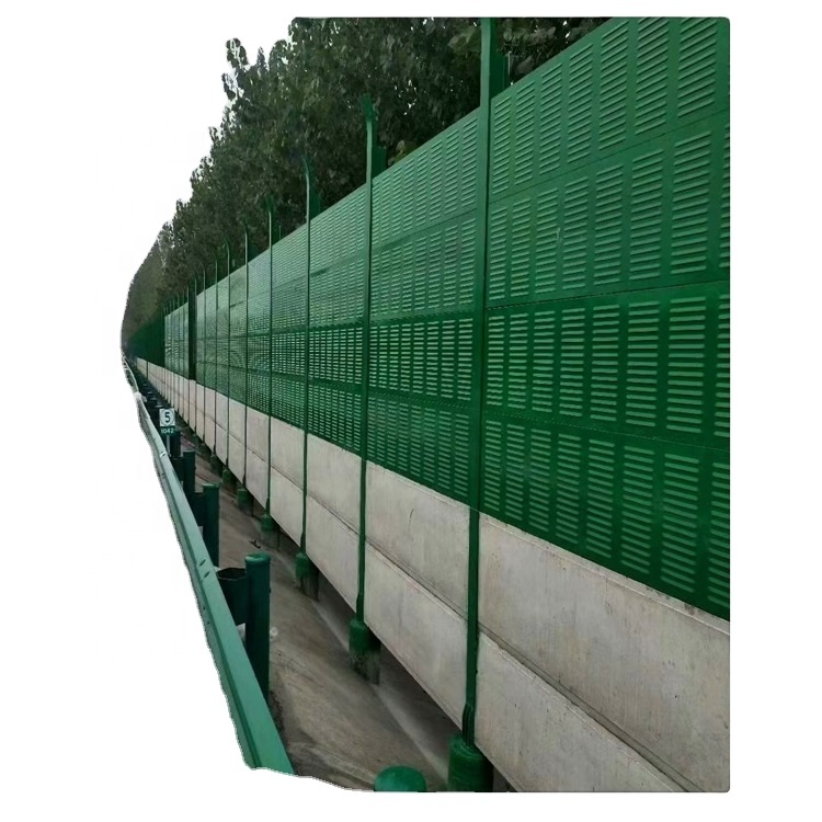 Outdoor Noise Reducing Residential Sound Barrier Noise Proof Wall Screen Fence