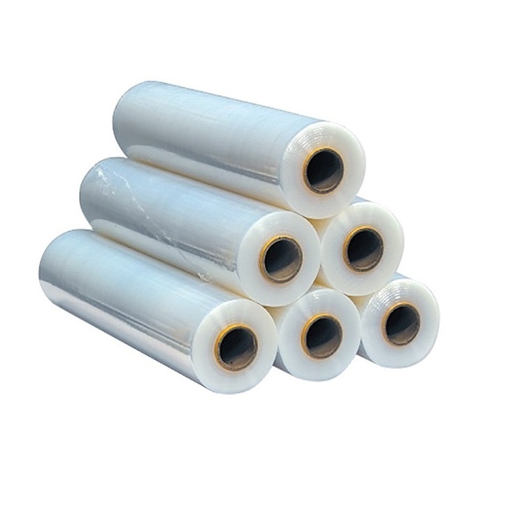 Machine Use Winding Stretch LLDPE Packing Film Roll Pallet Wrap for Packaging