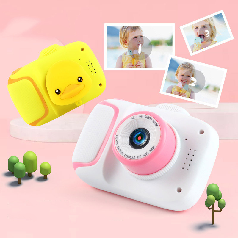 Камера X11 Portatil Divertida Nova Super Fofa Para Criancas 20 Mega Mini SLR мультипликационная цифровая камера 1080P Para Criancas