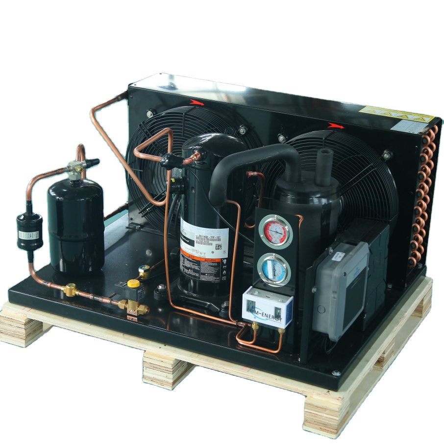 cold room refrigeration unit industrial refrigeration condenser unit with Copeland scroll compressor