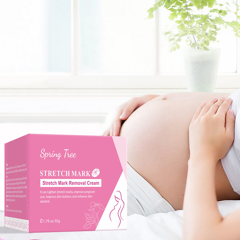 Spring tree Manufacturer Free sample stretch marks removal cream