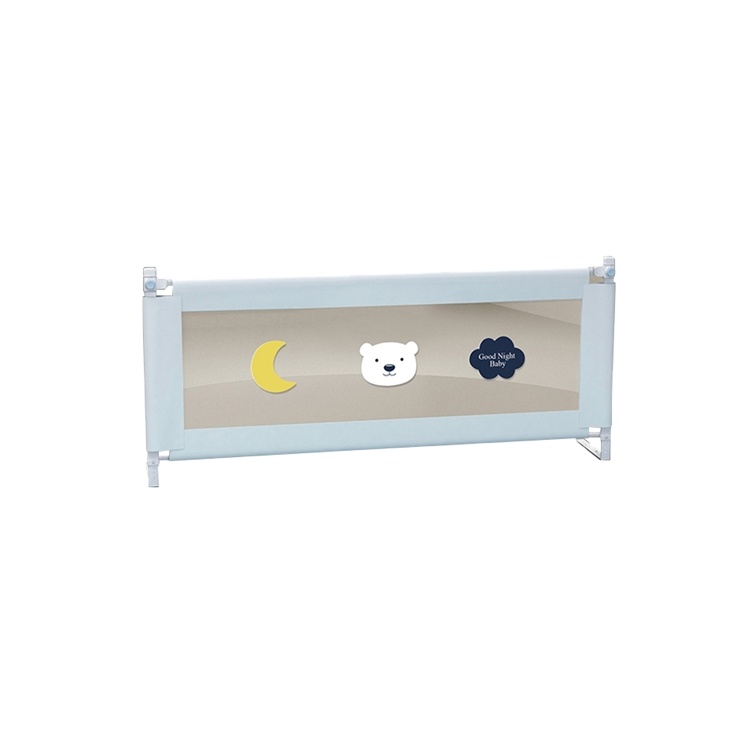 Factory Direct Sale Safety Design New Upgrade Adjustable Children Bed Guard Rail