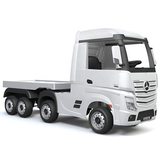 Новейший Детский Электрический автомобиль Actros, грузовик, детский игрушечный автомобиль, катающийся на автомобиле, лицензированный Mercedes Benz, электрический 12 В с дистанционным управлением